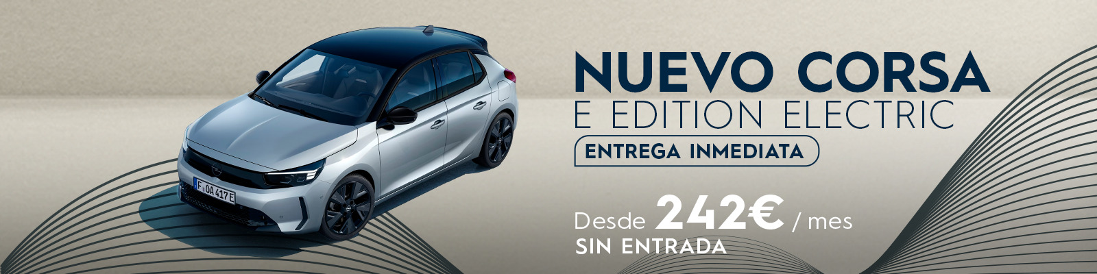 Tu Opel E Corsa desde 242€/mes*