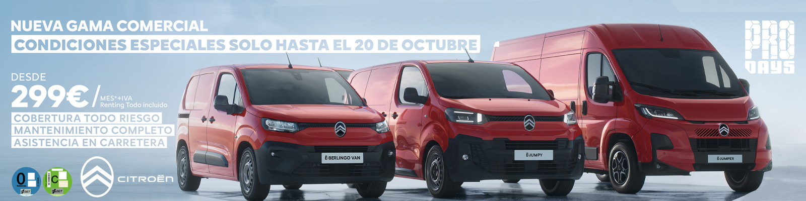 Pro Days Citroen del 1 al 20 octubre